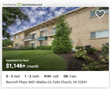 High Tech NORVA Rental Falls Church